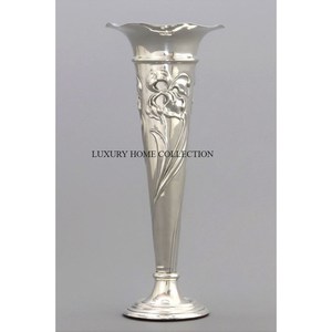 Juego de 2 Decoración de mesa de latón puro, jarrones de flores para el hogar, centro de mesa de boda, Trompeta decorativa de flores de lujo para venta al por mayor - Product Image 2