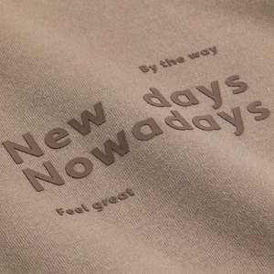 Diseña tu propio logotipo Sudaderas con capucha de contraste de impresión Ajuste regular Tejido inverso Fleece Invierno a granel Envío rápido Diseño OEM - Product Image 6