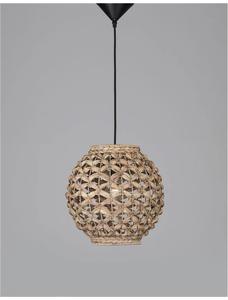 Pantalla de Lámpara de Jacinto de Agua Mini Hecha a Mano de Alta Calidad, Pantalla Colgante de Paja Trenzada, Estilo Escandinavo de Mediados de Siglo, Resistente a Altas Temperaturas - Product Image 2