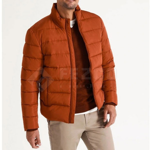 Doudoune confortable pour hommes pour adultes de grande taille col montant saison d'hiver fabriquée au Pakistan - Product Image 3