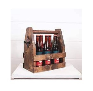 Organizador de utensilios de madera de Acacia, compartimiento múltiple, almacenamiento de cubiertos - Product Image 6