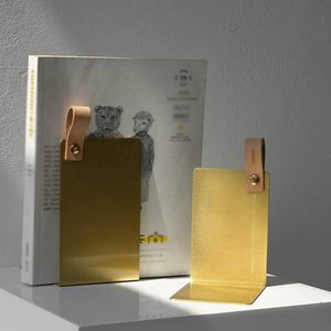 Exclusive Design Bookends Superior Quality Desktop Bookends <b>for</b> Office Home <b>Books</b> <b>Shelf</b> Storage Holder Bookends Indian Metal Art - Product Image 3