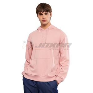 เสื้อฮู้ดผ้าฝ้าย100% แบบสวมหัวมีฮู้ดพิมพ์โลโก้ได้ตามต้องการสำหรับผู้ชายฤดูหนาว - Product Image 1