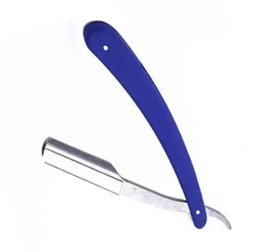 Rasoirs de barbier en acier inoxydable avec manche en bois pour le rasage du visage du bikini en vente! - Product Image 6