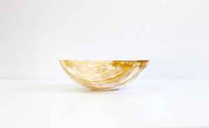 Bol à fruits en corne naturelle, artisanal, écologique, avec des bords lisses et brillants, pour restaurant, buffet, fête - Product Image 2