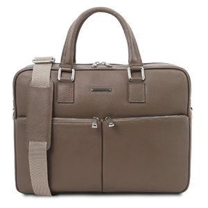 Sac à dos pour ordinateur portable en cuir grainé au design unique, best-seller, nouveau style, 100% cuir véritable, sacs à dos pour ordinateur portable en vente en ligne - Product Image 1