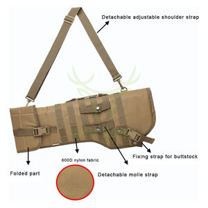 Bolsa de vaina para pistola táctica de Material Oxford 600D superventas, equipo duradero y ajustable para exteriores para caza, Camping, venta al por mayor - Product Image 3