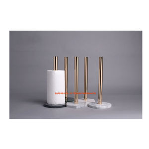 Support de papier de soie en métal argenté fait à la main prix bon marché - Product Image 3