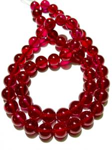 โกเมนสีแดงธรรมชาติหินรอบเหลี่ยมตัดลูกปัดสีแดงเข้มโกเมนสร้อยคอผู้หญิงสําหรับของขวัญพิเศษของเธอ - Product Image 5