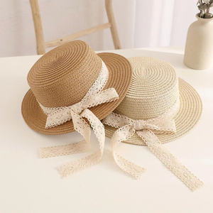 Breathable, Windproof Beige <b>Straw</b> <b>Hat</b> - Suitable for <b>Women</b> - Product Image 3