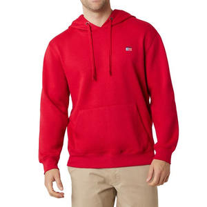 เสื้อมีฮู้ดแขนยาวกระเป๋าจิงโจ้มีฮู้ดสำหรับผู้ชายผ้าหนาโอเวอร์ไซส์ OEM พิมพ์โลโก้ทำลาย - Product Image 4