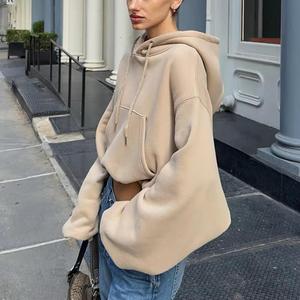 Logo personnalisé Vente en gros Ensemble de jogging 2 pièces d'occasion en coton à manches longues pour femmes, jogging décontracté, pantalon de survêtement, sweat à capuche et pantalon - Product Image 1