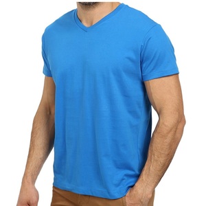 Vente en gros de t-shirts pour hommes de qualité supérieure avec logo personnalisé T-shirt imprimé pour hommes T-shirt vierge 100% polyester pour hommes unis - Product Image 4
