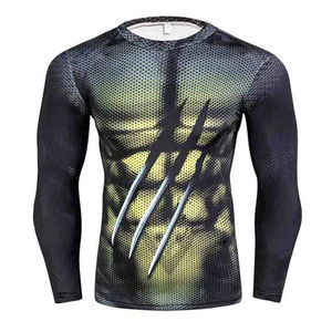 Rash Guard Protection Long Sleeve Quick Dry Sportswear For <b>Swimming</b> Surfing Training for <b>men's</b> custom for logo design - Product Image 2
