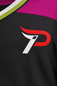Maillot de hockey sur glace pour homme adulte, haute qualité, 100% polyester, séchage rapide, logo personnalisé sur le devant, nom de l'équipe, écologique, respirant - Product Image 3