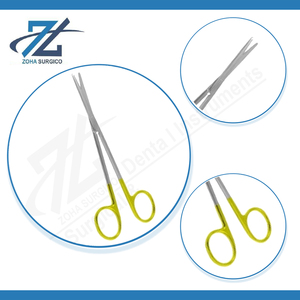 Ciseaux de pansement Instruments chirurgicaux manuels en acier inoxydable 185mm de long Réutilisable Fabricant certifié CE du Pakistan - Product Image 4