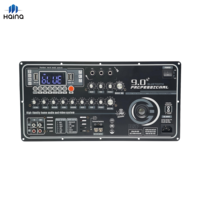 Amplificateur de puissance karaoké professionnel 300W, amplificateur audio 5.0 avec entrée microphone TWS pour enceinte domestique