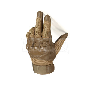 Gants tactiques en cuir de vachette de haute qualité, dernier design, couleur et taille personnalisées - Product Image 3