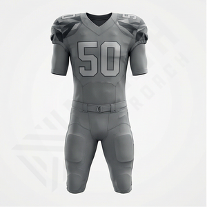 Camiseta de Fútbol Americano Ligera de Alta Calidad con Diseño Personalizado, Impresión de Logotipo, Transpirable, Manga Larga, Talla Grande, Ropa de Equipo - Product Image 1