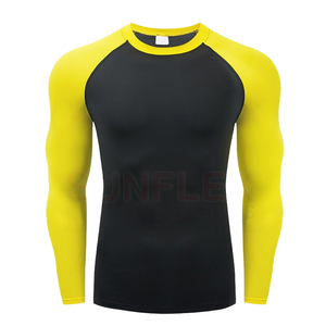 Camiseta de Compresión MMA Sublimada Personalizada para Hombre, Traje Deportivo Elástico Ajustado, Camiseta Deportiva, Camiseta de Fitness, Camiseta Protectora contra Rozaduras para Hombre - Product Image 5