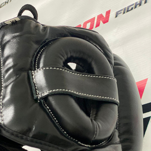 Protection de nez en cuir de vache véritable de qualité supérieure, protection de tête OEM professionnelle pour le kickboxing, le sparring, le Muay Thai, le MMA, les sports - Product Image 4