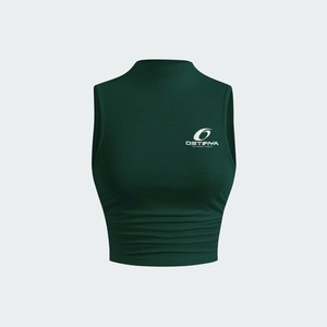 Débardeur d'été pour femme, taille personnalisée, coupe régulière, respirant, en spandex et polyester, motif nuage, décontracté, sans manches, longueur courte - Product Image 4