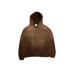 Survêtement de haute qualité pour homme en molleton de coton et polyester, poids lourd, confortable, 500 GSM, survêtement oversize pour homme - Product Image 2