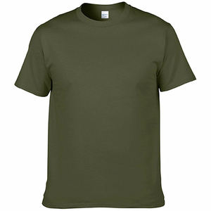 Camiseta Nueva 2025 con Cuello Redondo para Hombre, 100% Algodón, Color Puro, Manga Corta, Diseño Sólido, Tejido de Punto, Tallas XS-3XL - Product Image 1