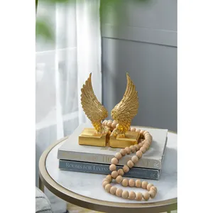 Figura Decorativa de Metal con Diseño Religioso de Animales, Decoración Moderna de Alta Gama para el Hogar, Escultura Chapada en Oro con Técnica de Fundición - Product Image 4