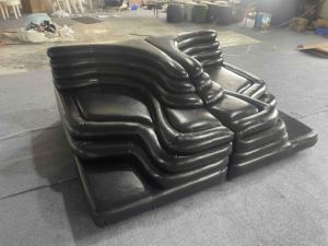 Muebles de Lujo para el Hogar, Sofá Seccional Modular de Cuero Nórdico, Sofás Modernos para Sala de Estar, Sofá Terrazza para el Hogar - Product Image 5