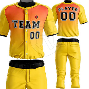 Ensembles d'uniformes de baseball et de softball personnalisés de haute qualité, respirants, anti-humidité, séchage rapide, 100% polyester, prix raisonnable - Product Image 6