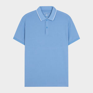 Camisa de hombre Aristino algodón sólido manga corta ajuste regular APS040S3 estilo casual elegante al por mayor a precio caliente - Product Image 1