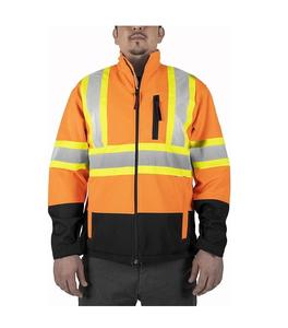 เสื้อแจ็กเก็ตนิรภัยรถจักรยานยนต์แบบนิ่มมองเห็นได้ชัดเจนสำหรับฤดูหนาวคุณสมบัติกันน้ำและสะท้อนแสง - Product Image 3