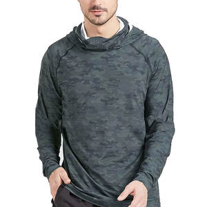 Chemises de pêche respirantes à manches longues masque de conception personnalisée sweat à capuche de pêche vêtements de pêche à capuche Performance - Product Image 2