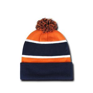 Gorros de Punto Personalizados con Logotipo, Multicolores, Unisex, para Hombre y Mujer, Transpirables e Impermeables, con Rayas de Algodón, para Esquí - Product Image 6