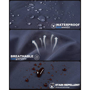 เสื้อโค้ทกันแดดแขนยาวแบบสปอร์ตน้ำหนักเบาพร้อมฮู้ดปรับได้เสื้อโค้ทกันแดดกลางแจ้งระบายอากาศได้สำหรับฤดูร้อน - Product Image 5