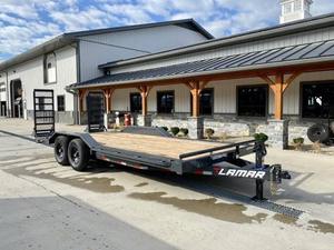 Nouvelle remorque porte-équipement 102x20, 14000 lbs, à double essieu, avec garde-boue surélevé, en acier, pour transport de voitures, avec rampes de 24 pouces - Product Image 3