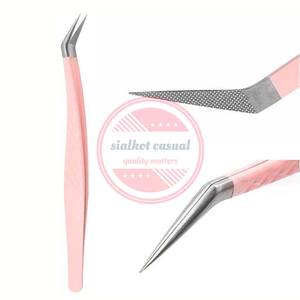 Lash <b>Tweezers</b> Stainless Steel <b>Tweezer</b> Custom Eyelash Extention <b>Tweezers</b> - Product Image 4