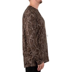 Vente en gros de maillots de chasse pour hommes de haute qualité, été, 100% polyester Coolmax, respirant, séchage rapide, sublimation, manches longues - Product Image 5