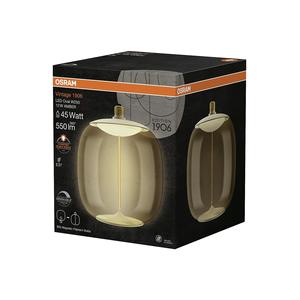 หลอดไฟ LED OSRAM OSR รูปวงรีขนาดใหญ่ สีเหลืองอำพัน ขั้ว E27 ปรับความสว่างได้ - Product Image 1