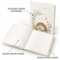Carnet A5 personnalisé LABON, couverture rigide en lin, pages vierges, logo personnalisé, impression dorée, ensemble cadeau, OEM ODM