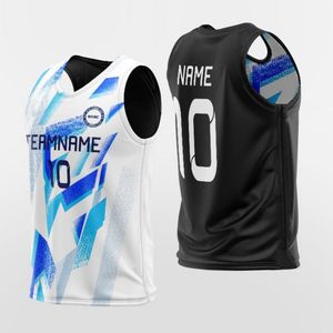 Orden a granel Baberos de entrenamiento reversibles personalizados Pinnies de malla ligera Diseño de doble cara para fútbol Baloncesto - Product Image 5