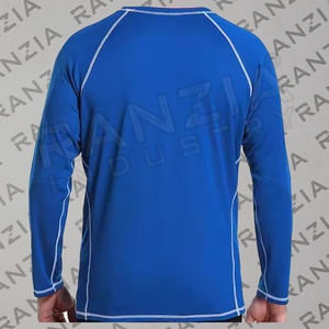 เสื้อยืดแขนยาวสำหรับผู้ชายเสื้อยืดลำลองสไตล์เรียบง่ายมีทุกขนาด - Product Image 4