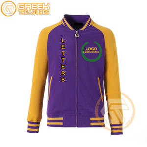 Veste universitaire brodée en molleton de coton oméga personnalisée fraternité vêtements grecs respirants de haute qualité vestes pour hommes Psi - Product Image 4