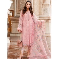 Nouvelle collection d'été robe de pelouse imprimée pour femmes à manches longues pakistanaise Shalwar Kameez en coton robe chemise indienne - Product Image 6