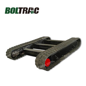 Sottocarro cingolato da 0.5 a binario cingolato in gomma da 5 tonnellate - Product Image 4