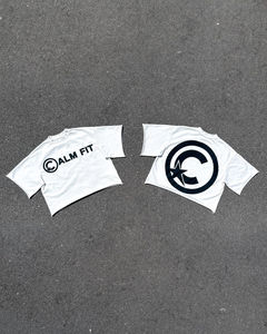 เสื้อยืดแขนสั้นผู้ชายแฟชั่นลำลองใหม่ ผ้าฝ้าย 100% ทอแบบวินเทจ พิมพ์ลายตามสั่ง ทรงหลวม สไตล์ไฮสตรีท - Product Image 1