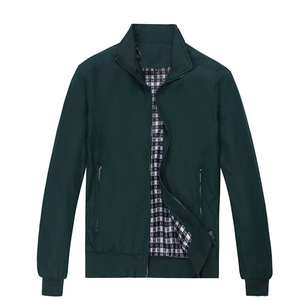 Chaqueta de bombardero de lona ligera para hombre, ajustada, informal, impermeable, transpirable, de invierno, superventas al por mayor - Product Image 5