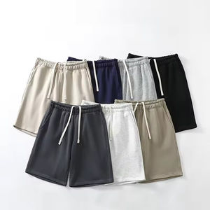 Pantalones cortos de gimnasio para hombre, estilo urbano, tela de malla de lana transpirable, pantalones cortos para correr y hacer ejercicio, alta calidad - Product Image 6