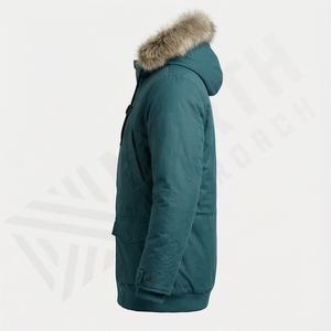 Chaqueta Parka Informal de Color Sólido para Hombre, Ropa de Calle, Nueva Moda, Cortavientos, Térmica, Aislante, para Invierno, Nieve, Gruesa - Product Image 3